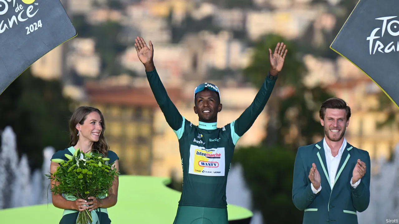 Girmay won in the points jersey in the Tour de France (2024)