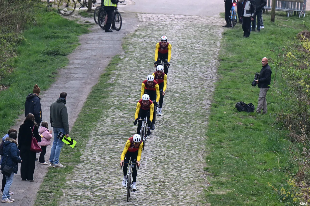 Cofidis also previewed the Roubaix route on Thursday