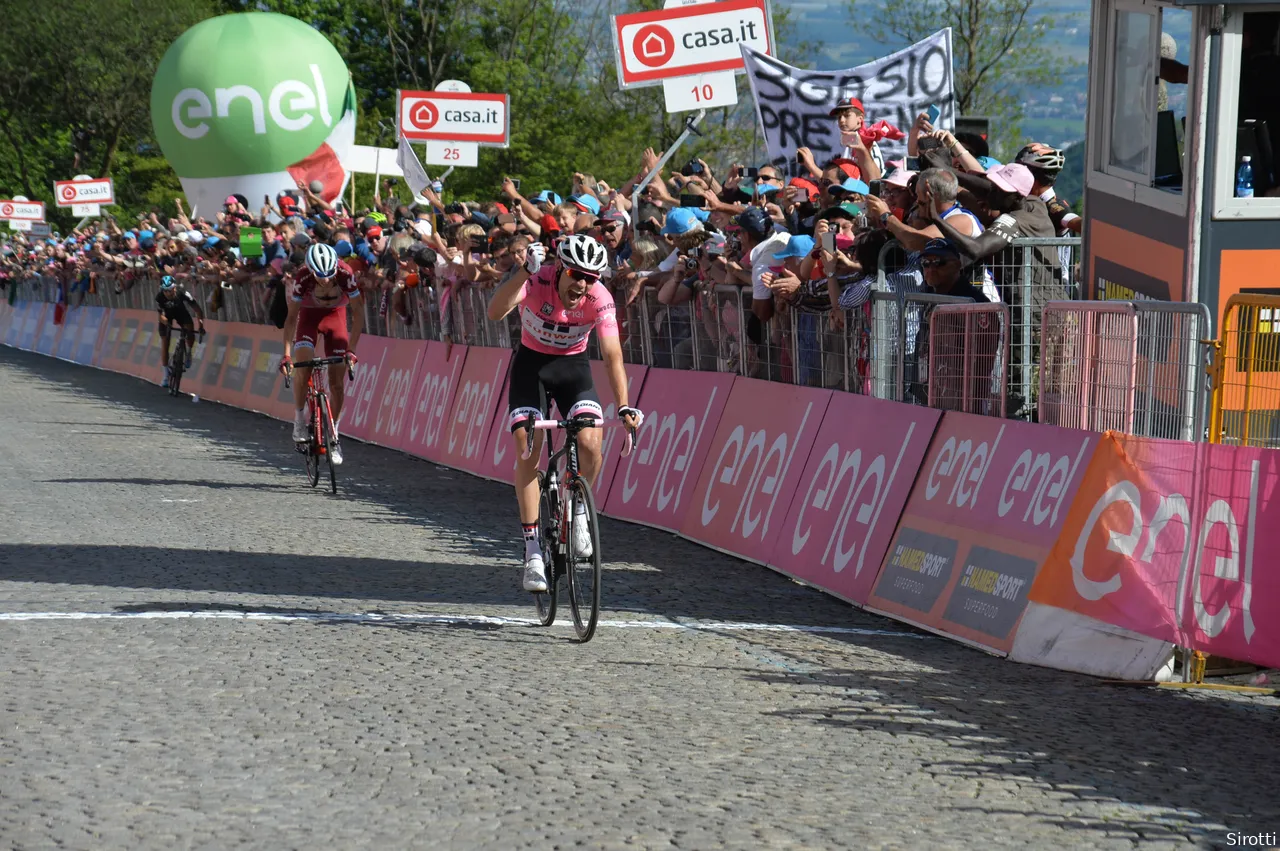 Dumoulin achieved his greatest success at the Giro