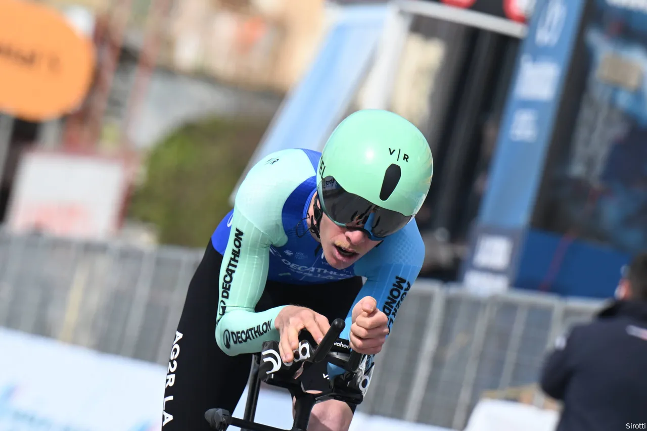 Johannes Staune-Mittet in the Tirreno-Adriatico