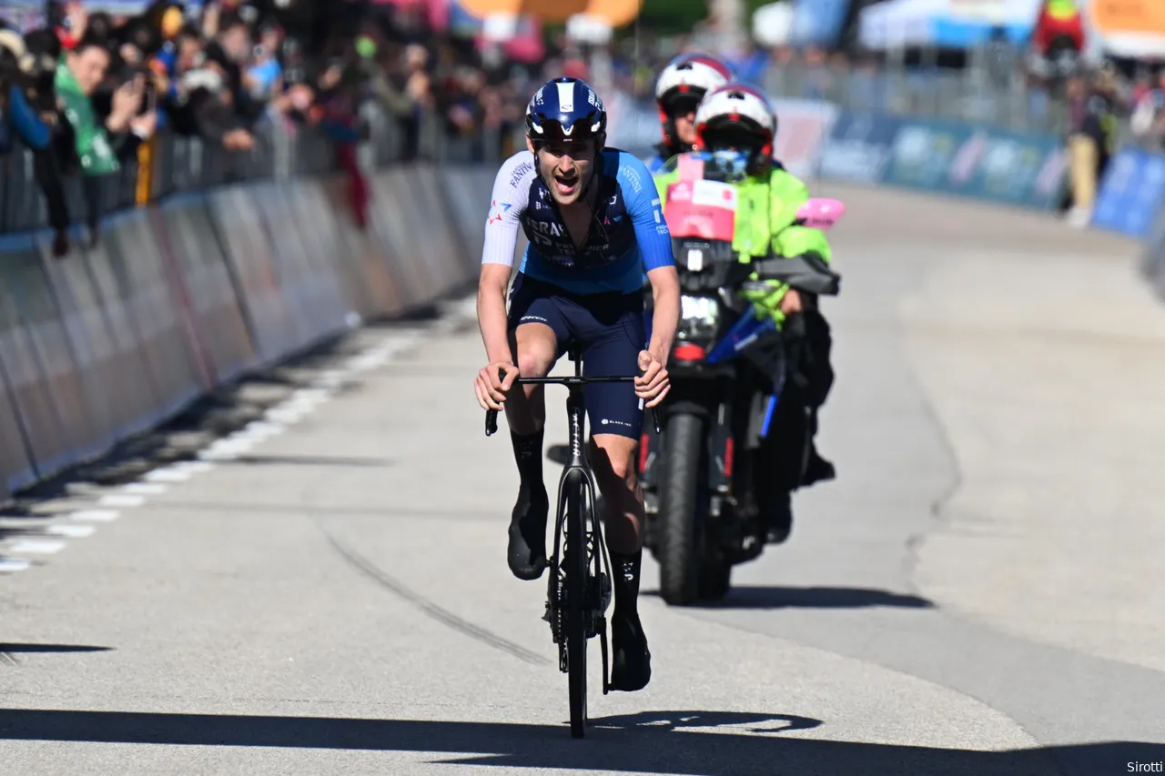 Gee finished a nice fifth in the brutal 16th stage.