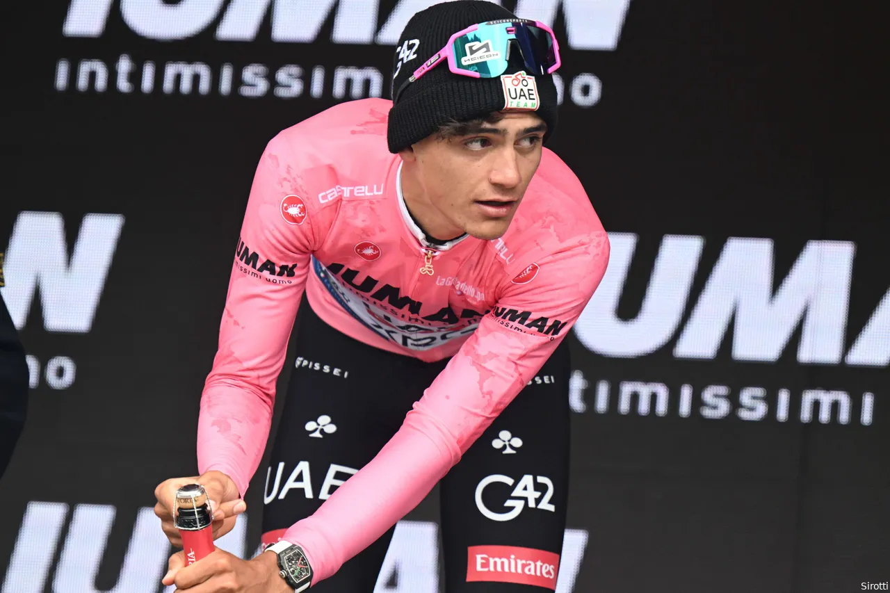 Del Toro survived the Mortirolo and then raced to victory on the descent in stage 17