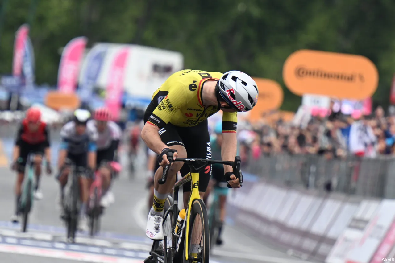 Van Aert was tremendously strong as a lead-out