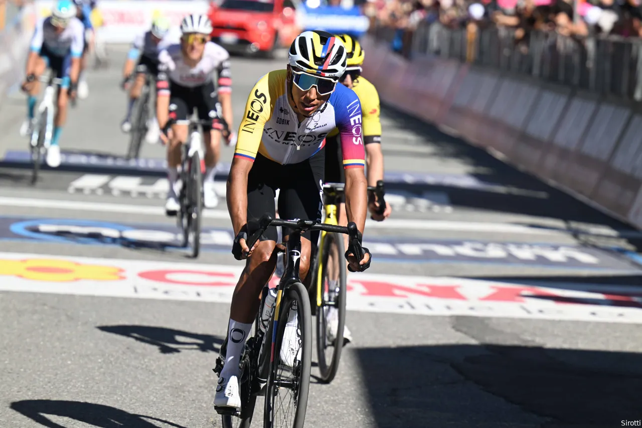 Bernal showed himself regularly this Giro