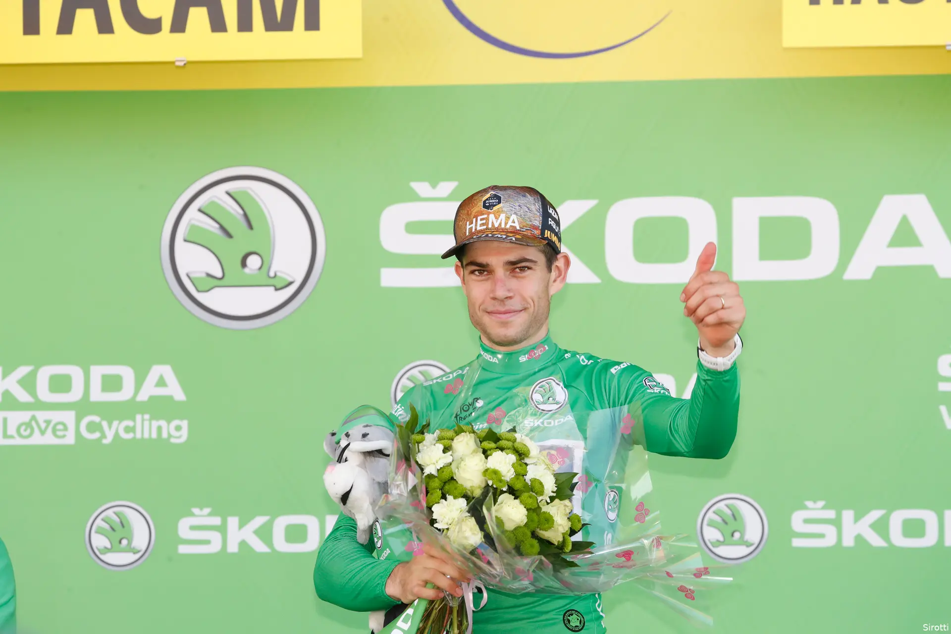 Van Aert groen