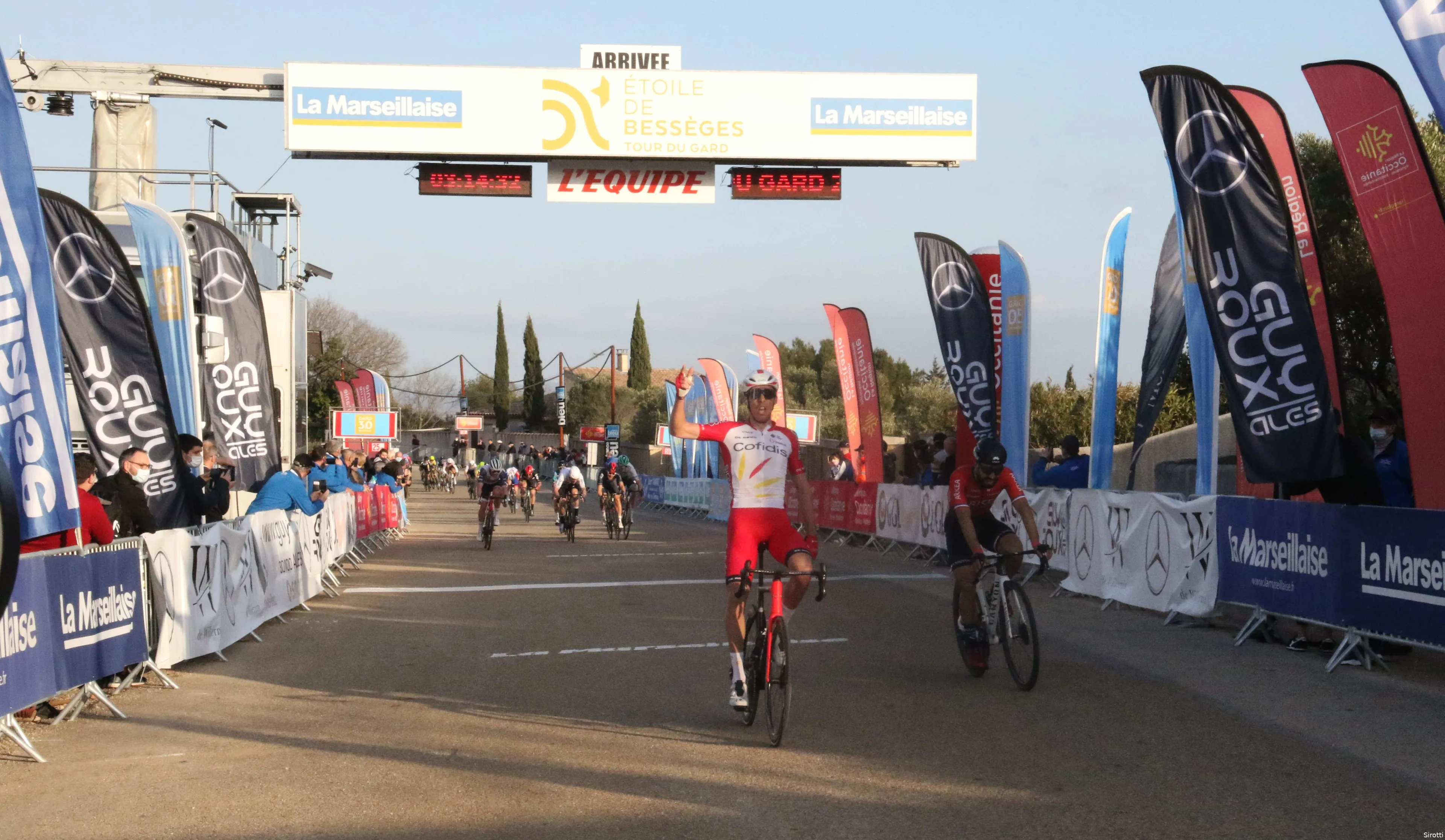 Christophe Laporte Sirotti finish