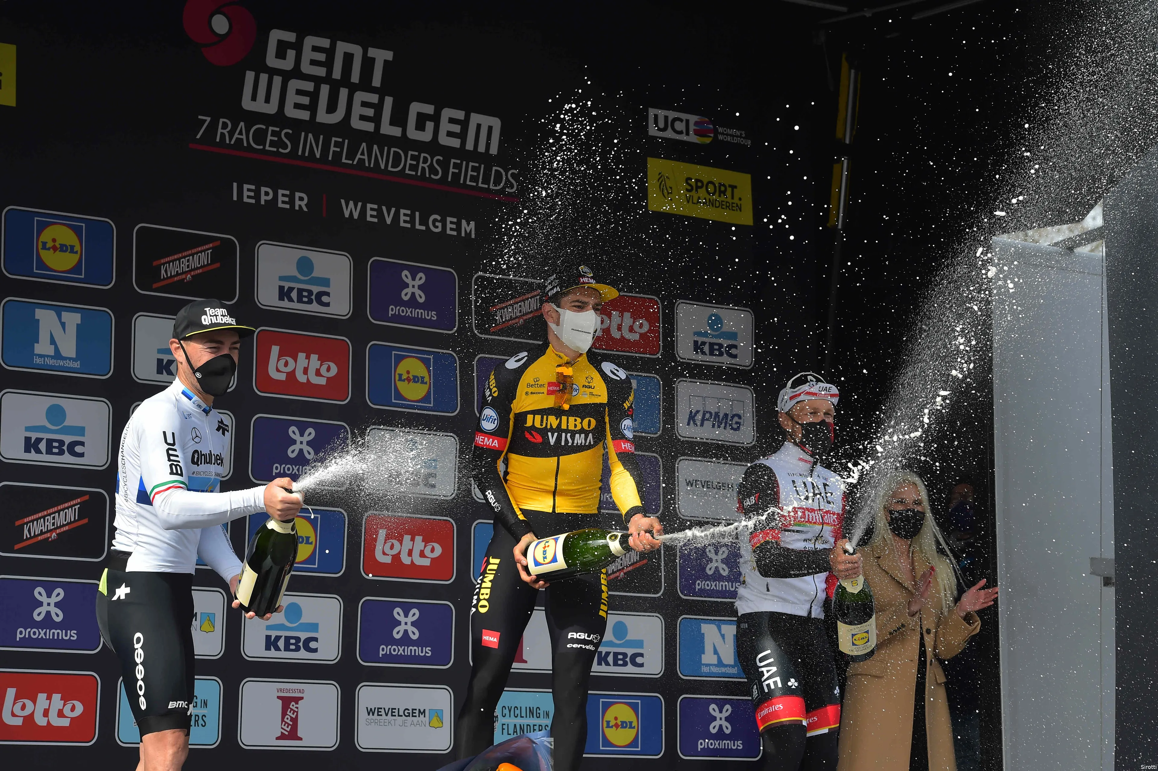 podium gent wevelgem 2021 sirotti
