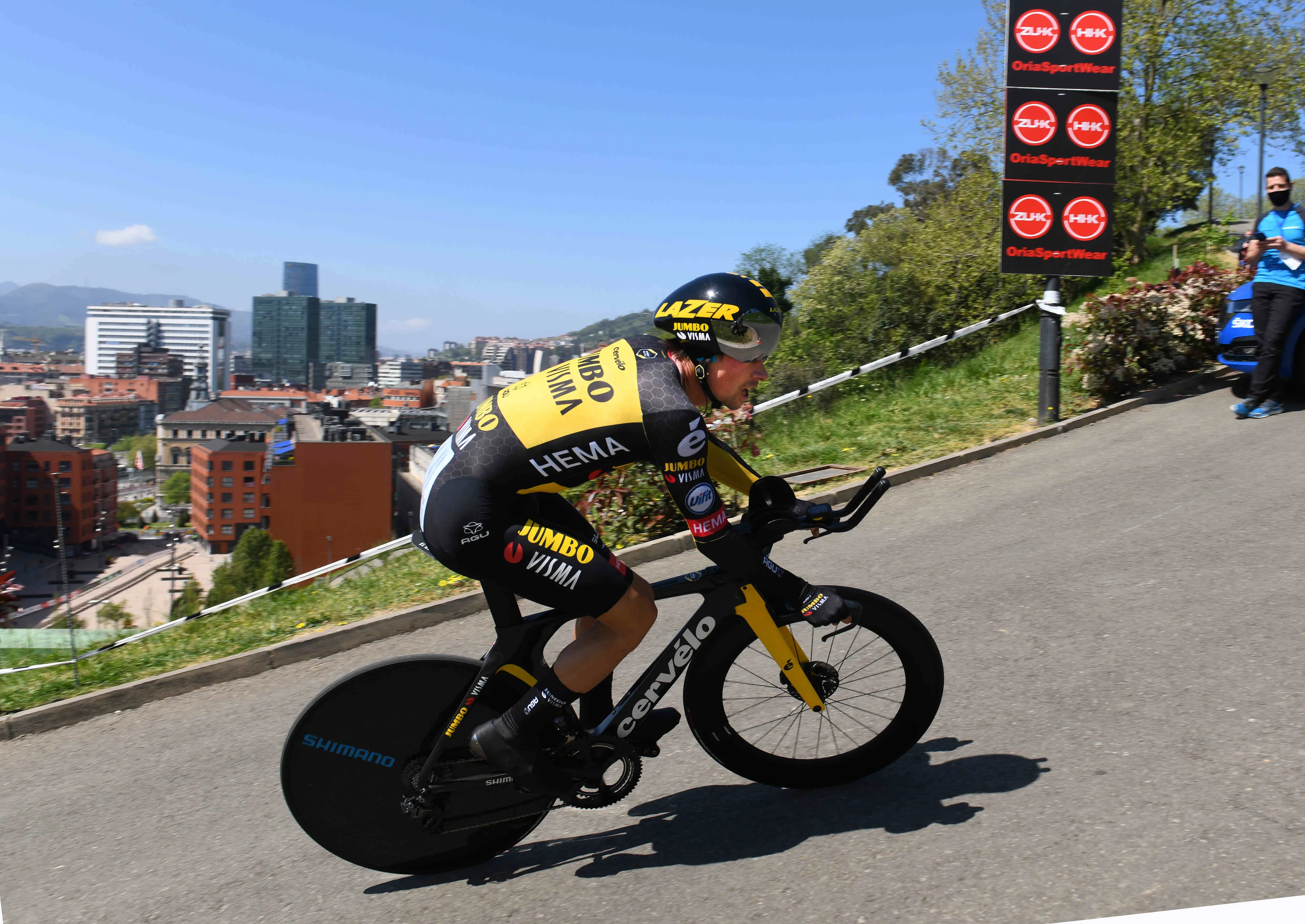 Roglic tijdrit Sirotti