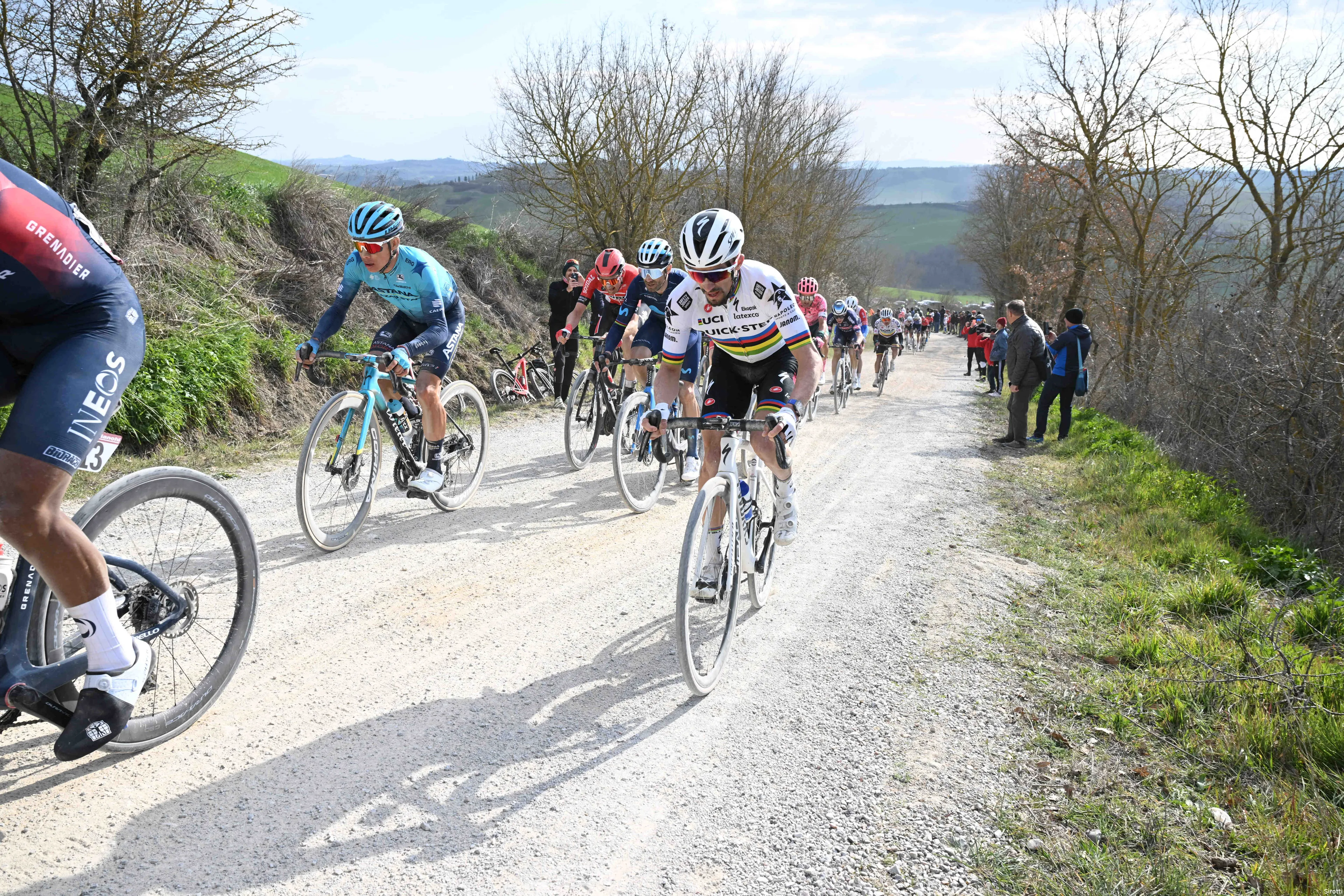 Alaphilippe Strade Bianche Sirotti