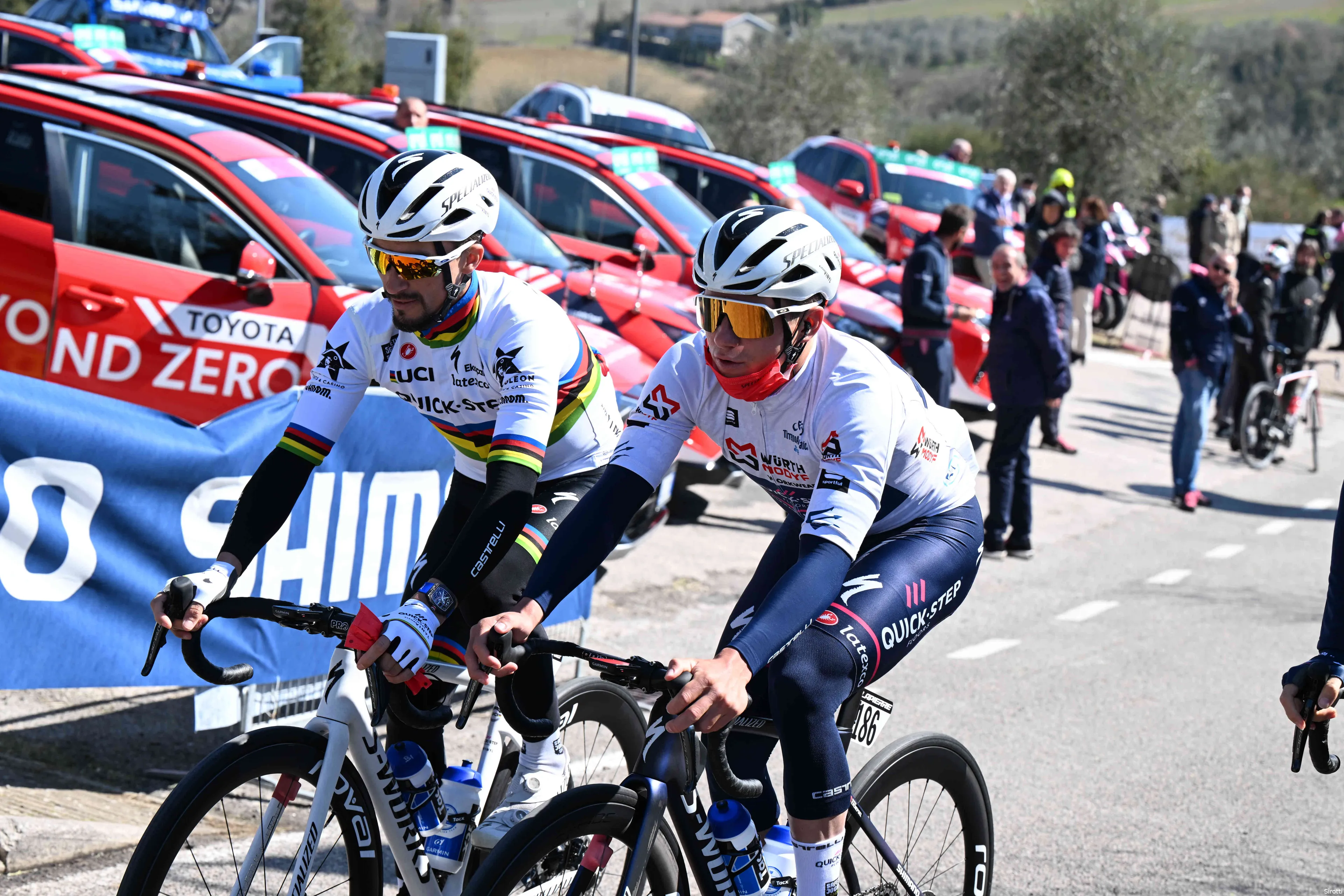 Julian Alaphilippe Remco Evenepoel