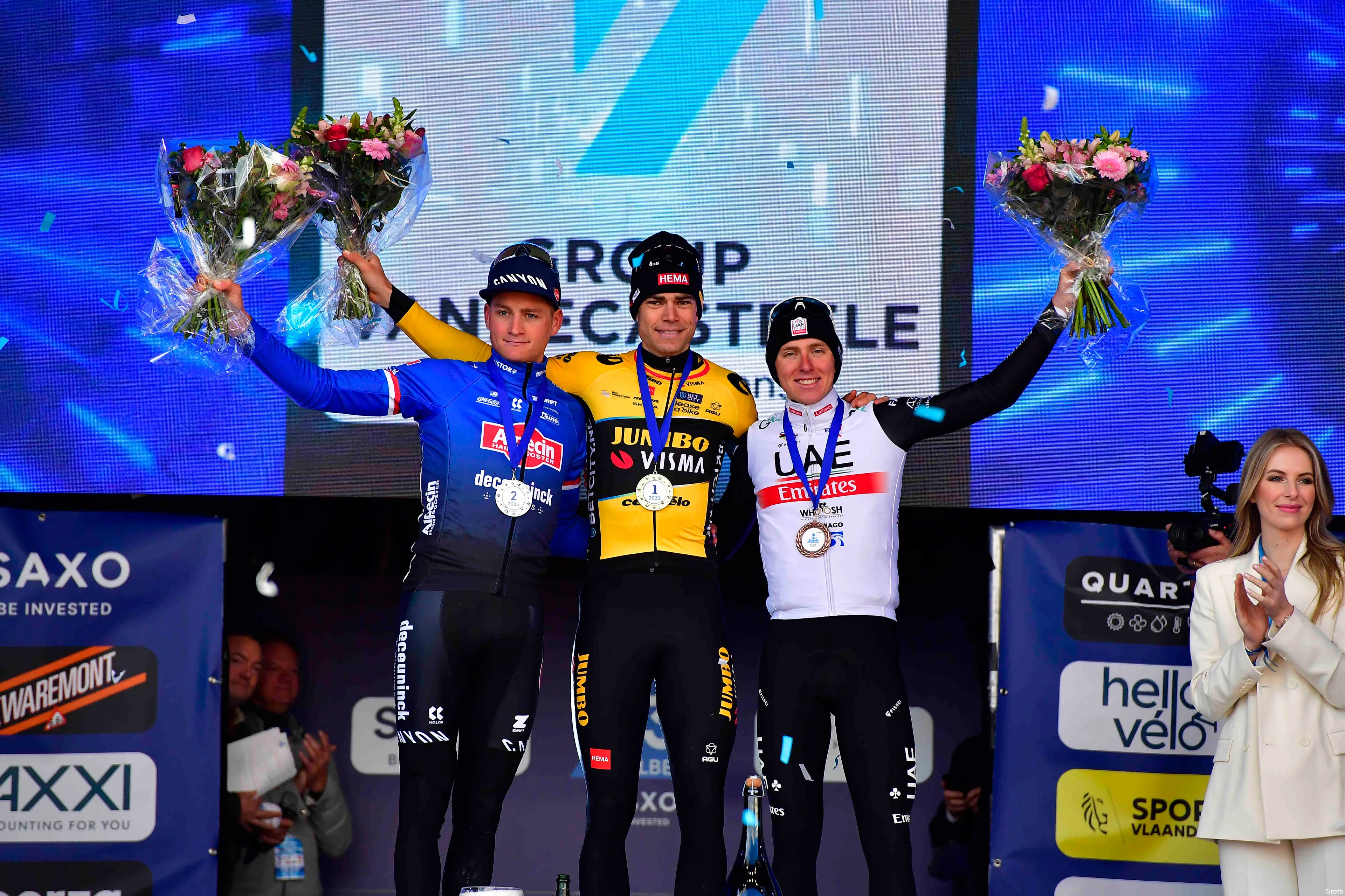 van der poel van aert pogacar