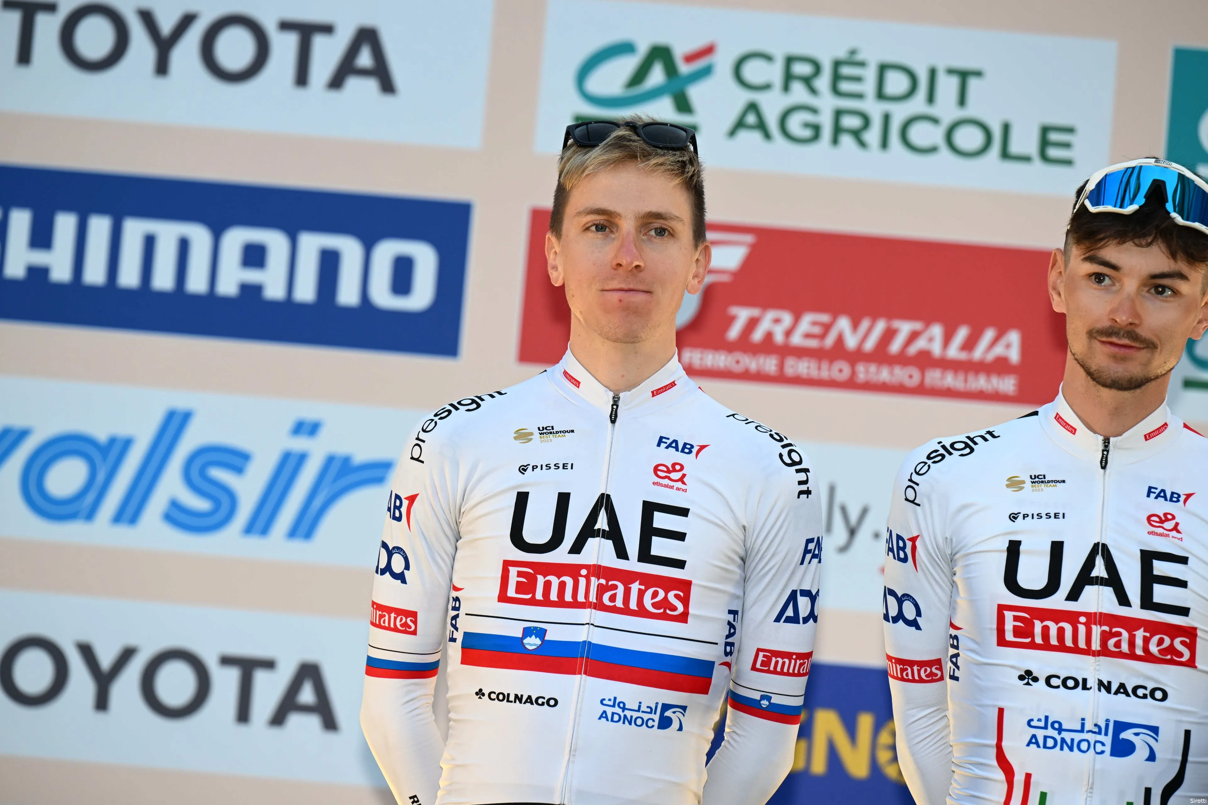 tadej pogacar alessandro covi uae team emirates