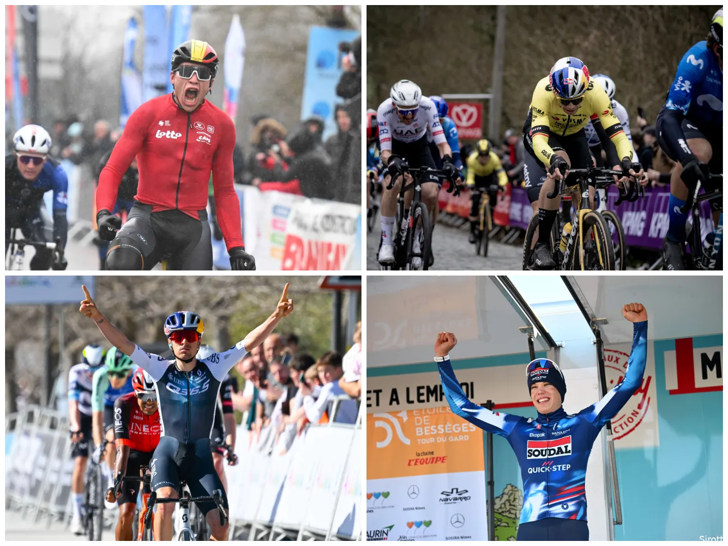 van aert de lie pidcock magnier