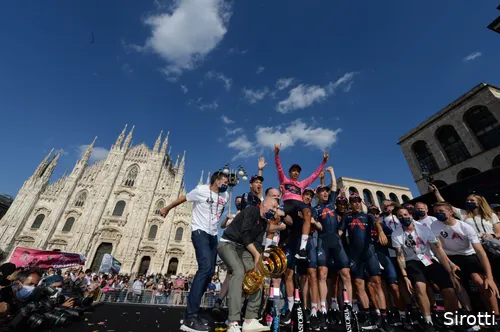 Bernal won the Tour of Italy in 2021