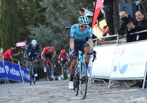 Miguel Angel López rijdt sterk deze ronde