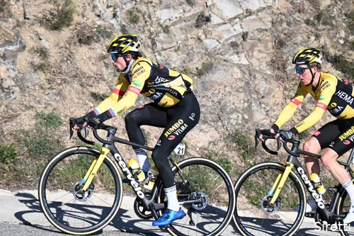 Roglic and Kruijswijk, back when they were still together on the same team