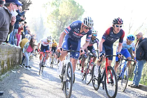 Van der Poel en Thomas, hier samen in actie.&nbsp;