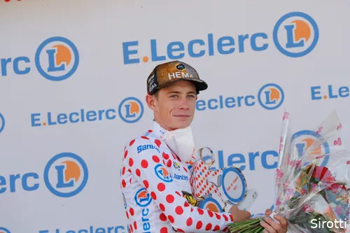 Vingegaard won niet alleen de gele leiderstrui, ook in het bergklassement was hij de beste.