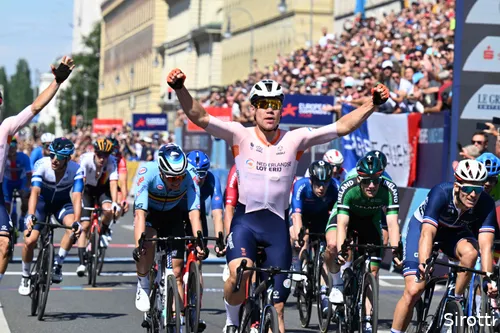 Fabio Jakobsen was in München de snelste.