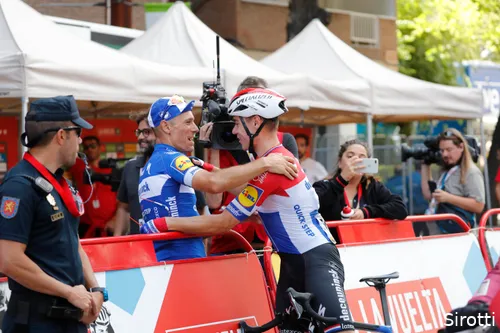 Gilbert met Fabio Jakobsen