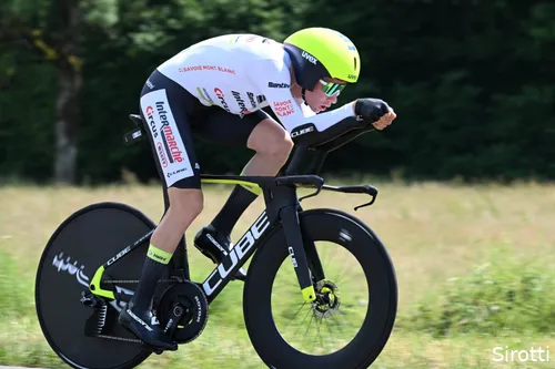 Rune Herregodts, ijzersterk dit jaar in de tijdrit