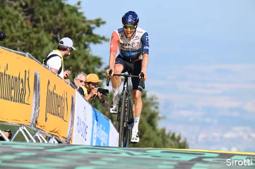 Michael Woods won een rit in de Tour van 2023