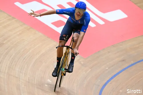 Milan grabs gold medal in individual pursuit at European track cycling championships