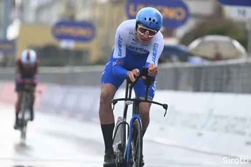 Jan Maas, earlier this year on the time trial bike