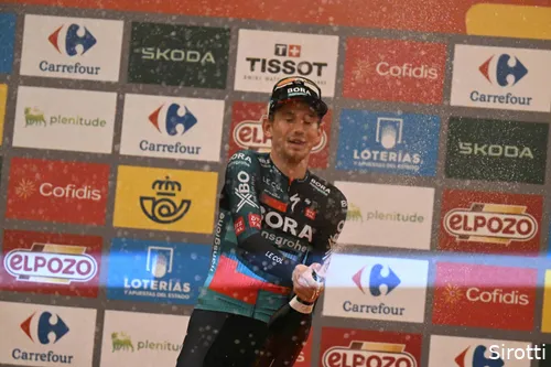 Kämna na zijn etappezege in de Vuelta