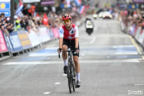 Reusser finished fourth at the 2023 World Cycling Championships in Glasgow
