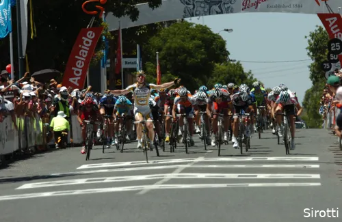 <i>Greipel was for many years the king of the sprint at the Tour Down Under</i>.