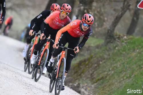 Pidcock at his best: standing on the pedals