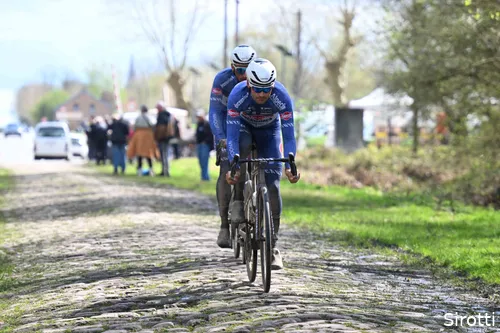 Met Gianni Vermeersch en Edward Planckaert...