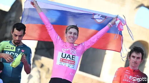 Giro winner Tadej Pogacar