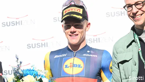 <i>Can Thibau Nys once again show his top form in the uphill finish?</i>