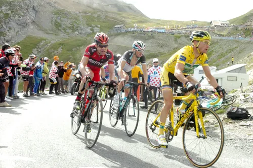 <i>Thomas Voeckler verdedigde het geel zelfs nog succesvol op de Galibier</i>