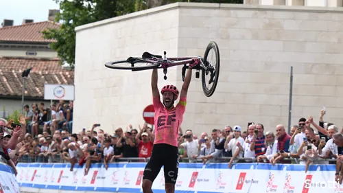 Bettiol won this year for EF Education-EasyPost, but now rides for Astana