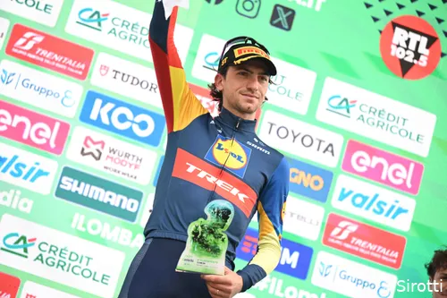 Ciccone on the podium in Lombardy