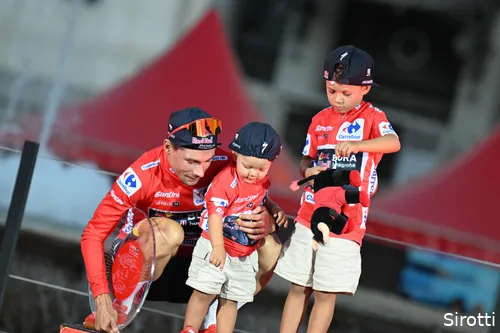<i>&nbsp; The Vuelta win was the crowning achievement in what was otherwise a very erratic year for Roglic</i>