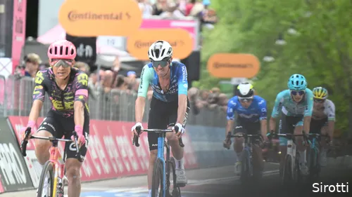 O'Connor at the Giro, where he finished fourth