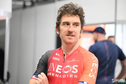 Wiggins jr. haalt inspiratie uit de loopbaan van Geraint Thomas.