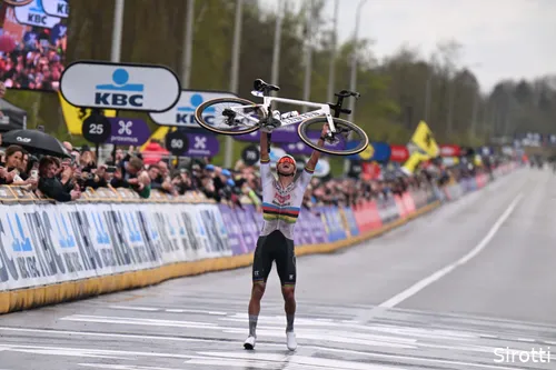 Van der Poel has won The Tour of Flanders on several occasions