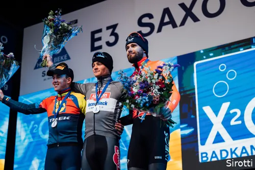 In de E3 Saxo Classic werd Pedersen tweede, achter Van der Poel.