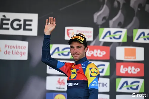 Teammate Giulio Ciccone finished a handsome second, behind an unapproachable Tadej Pogacar.