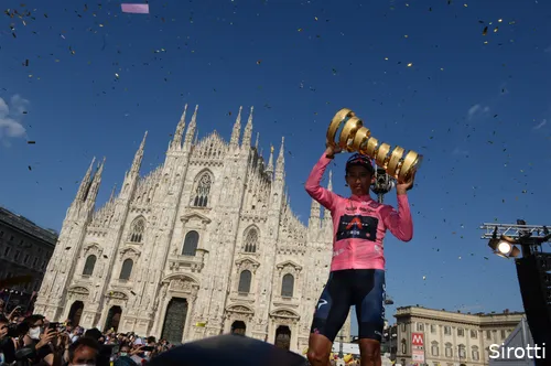 Bernal was the best at the Giro d'Italia in 2021.