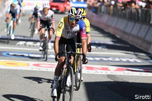 Bernal showed himself regularly this Giro