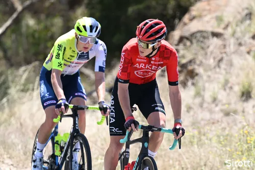 Barré (right) drove for Arkéa from 2022 through 2024