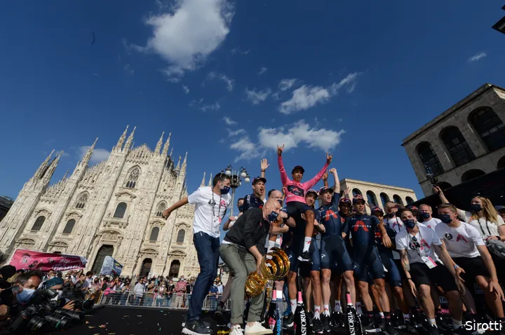 Bernal won the Tour of Italy in 2021