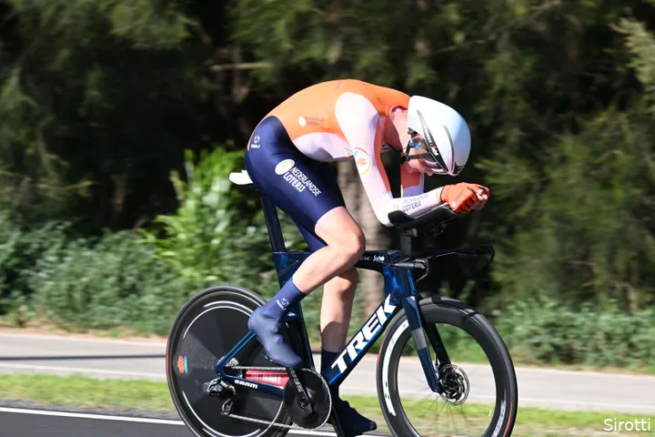 Daan Hoole rode the time trial World Championships last year.
