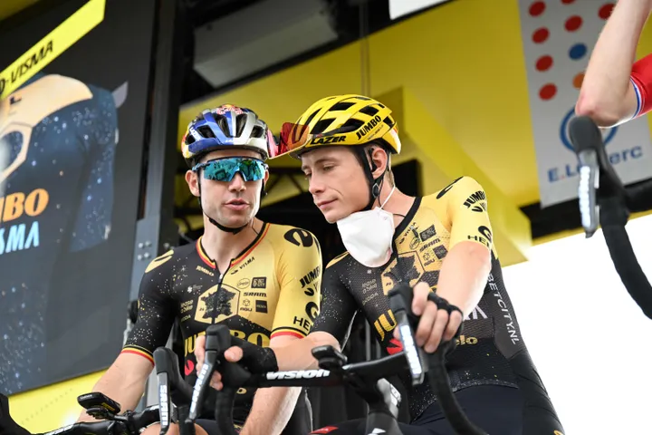 Van Aert in the Tour with Jonas Vingegaard, not in 2024....